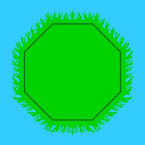 Green Octagon